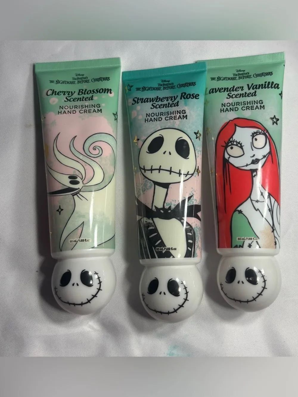 3 New Nightmare Before Christmas Nourishing Hand Creams